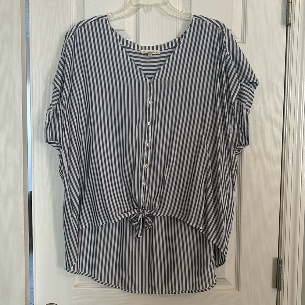 Women’s 1X v-neck blouse